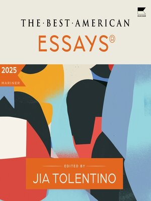 cover image of The Best American Essays 2025